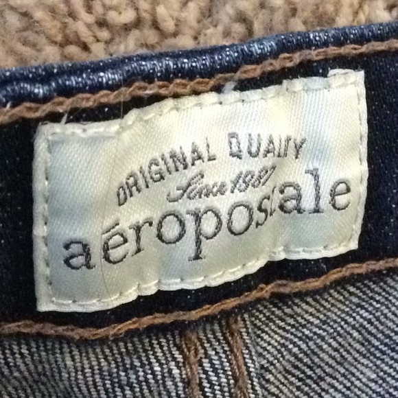 Aeropostale Ripped Jean Bermuda Shorts - Picture 2 of 3